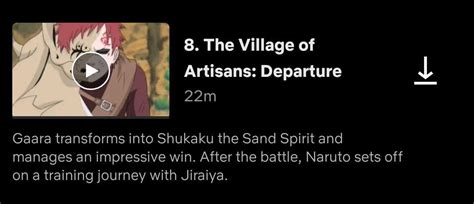 Watch 'Naruto: The Village of Artisans: Departure' on Australian .